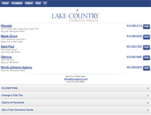 Tablet Screenshot of lcisagency.com